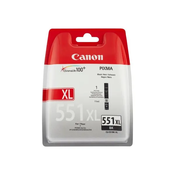 Cartuș Cerneală CANON CLI-551XL Black 11 ml Original - imagine 2