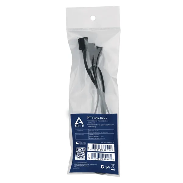 Cablu ARCTIC Pass Through Rev. 2 PST PWM ACCBL00007A - imagine 2