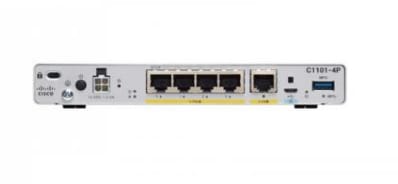 Router Wireless CISCO C1101-4P Gigabit Ethernet Gri