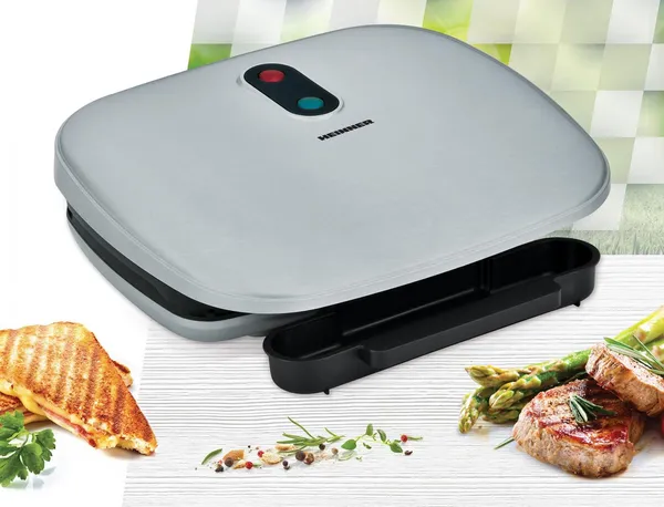 Grătar Electric HEINNER HEG-F1000SL 1000W - imagine 4