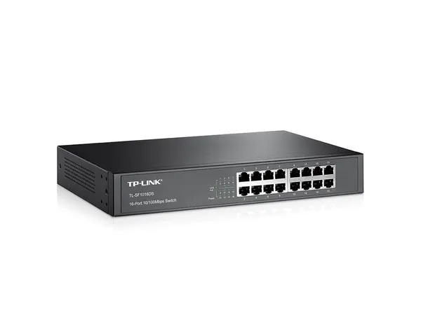 Switch TP-LINK TL-SF1016DS 16 Porturi 10/100Mbps - imagine 2
