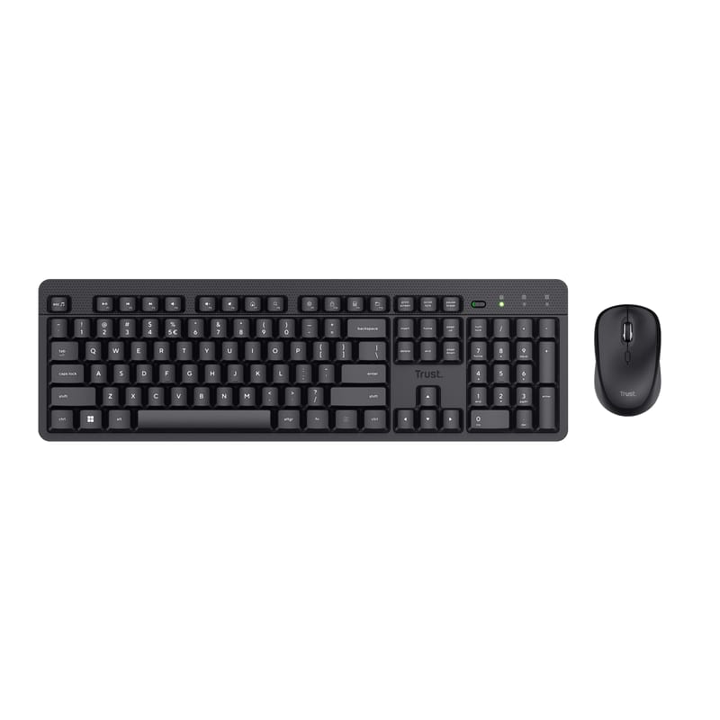 Kit Tastatură și Mouse TRUST Ody II Wireless Negru TR-25018