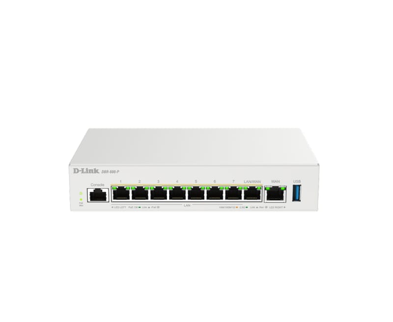 Router Wireless D-LINK DBR-600-P/B 8x 2.5GE PoE