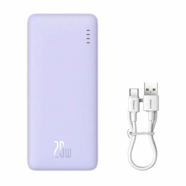 Baterie externă BASEUS Airpow 10000mAh 20W Violet
