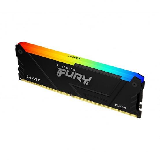 Memorie RAM KINGSTON Fury Beast RGB DDR4 16GB 3200MHz CL16 Negru