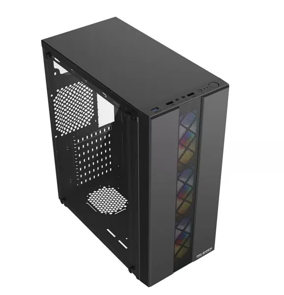 Carcasă PC PRO GAMING JAX Mid Tower ATX Negru - imagine 2