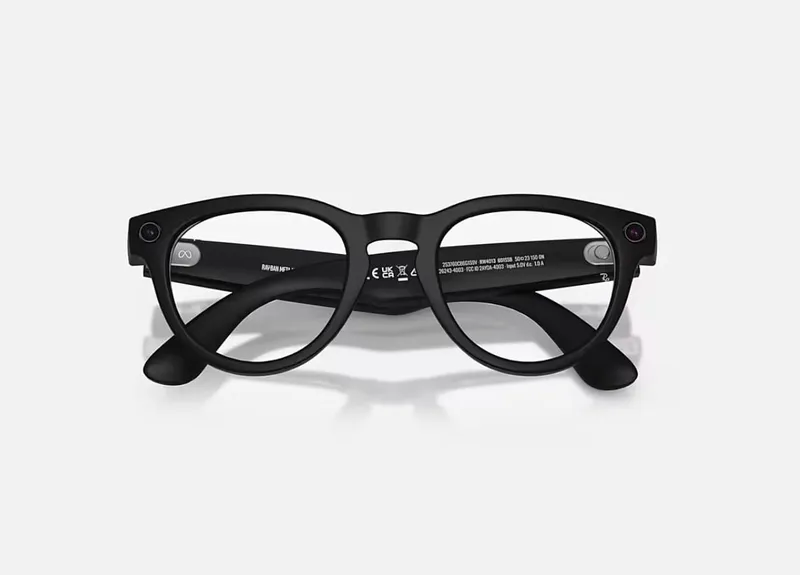 Ochelari Smart RAY-BAN Meta Headliner Gen 2 Negru Mat RW4013 - imagine 5