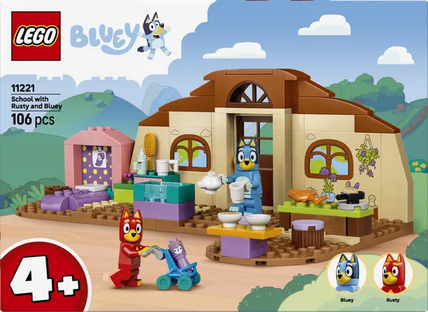 Set de Construcție LEGO La Școala cu Rusty și Blue LEGO11221 - imagine 3