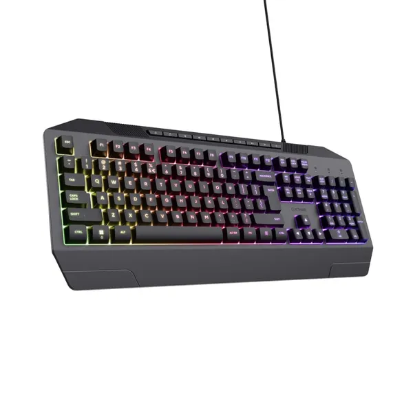 Tastatură Gaming TRUST GXT836 Evocs 114 Taste RGB Negru TR-24722 - imagine 3