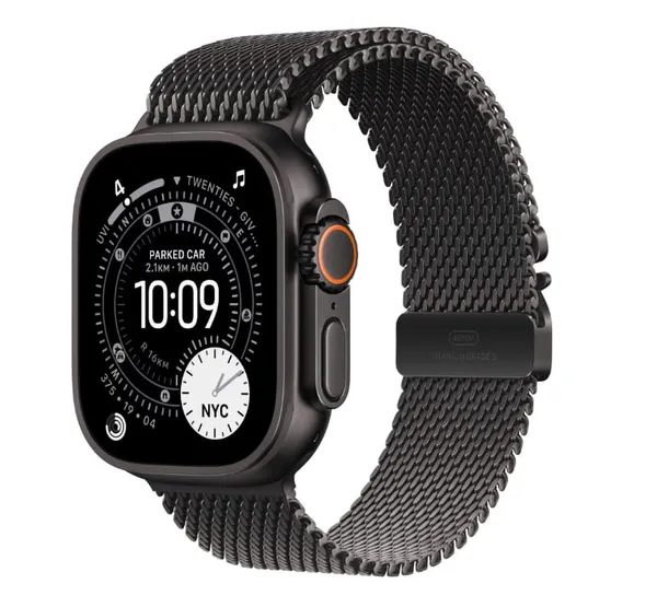 Smartwatch APPLE Watch Ultra 3 GPS Cellular 49mm Black Titanium - imagine 2
