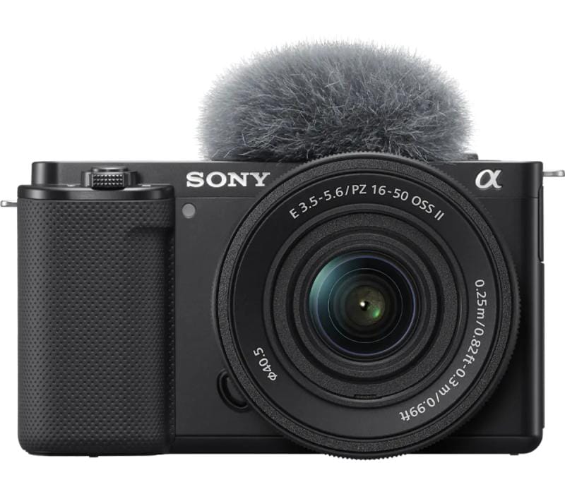 Aparat Foto Mirrorless SONY Alpha ZV-E10 24.2MP 4K Negru cu Obiectiv 16-50mm mk2