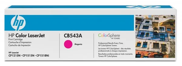 Toner HP CB543A Magenta Original 1.400 Pagini - imagine 2