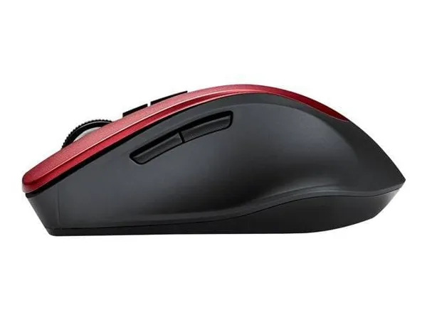 Mouse ASUS WT425 Wireless 2.4 GHz Roșu-Negru - imagine 2