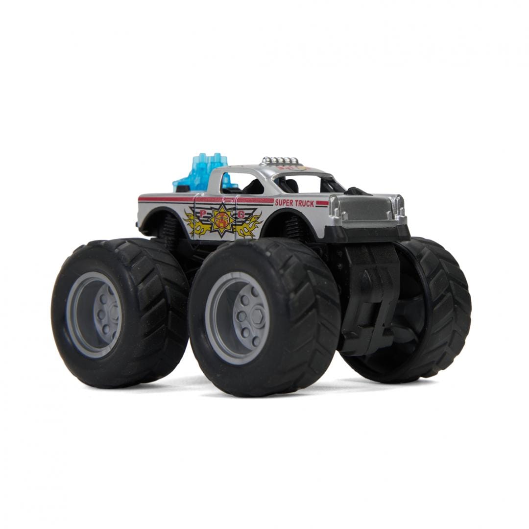 Mașinuță de Poliție MOMKI 8.5 cm Gri MOMKI1199-8GRI