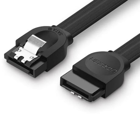 Cablu de date UGREEN US217 SATA 3 0.5m Negru 30796