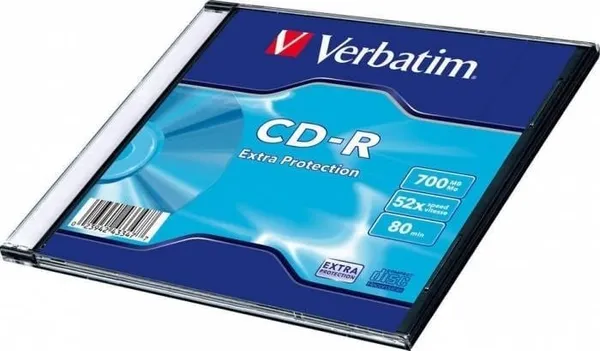 Disc CD-R VERBATIM 700MB 80min 52x Carcasă