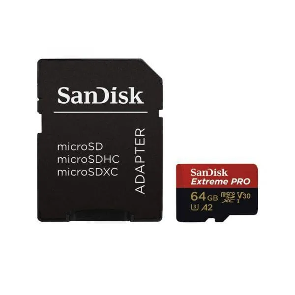 Card de memorie MicroSD SANDISK Extreme 64GB Clasa 10 - imagine 2