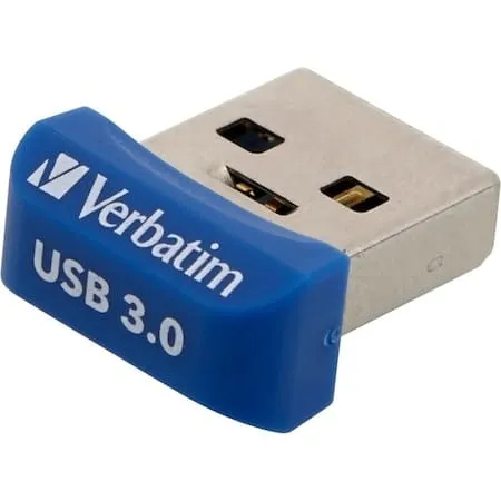 Stick USB VERBATIM Store 'n' Stay Nano 64GB Albastru