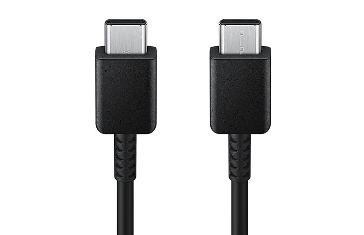 Cablu SAMSUNG USB-C to USB-C 5A 2m Negru EP-DX510JBEGEU - imagine 2