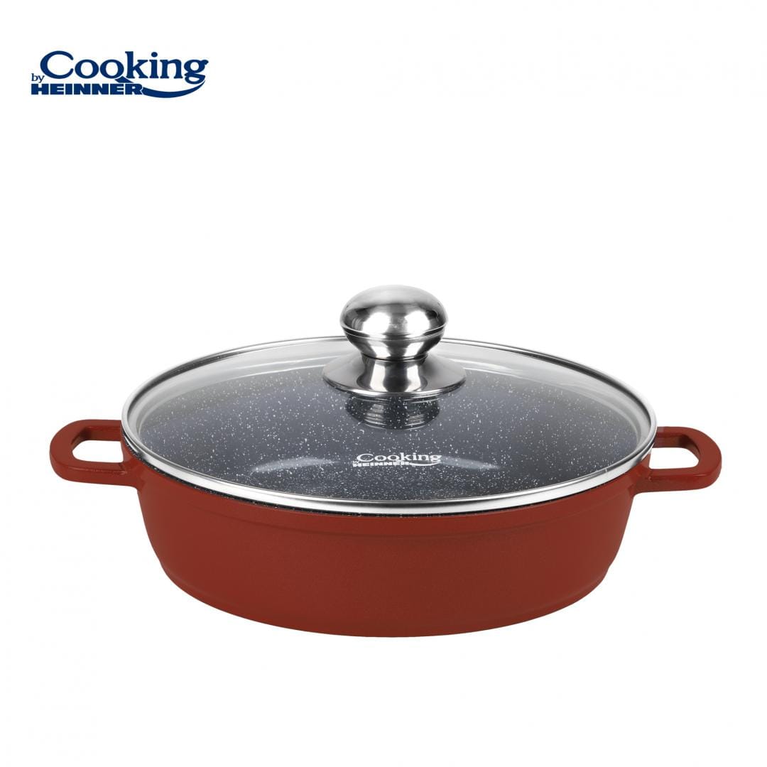 Cratiță HEINNER Calabria Aluminiu cu capac 2.6L