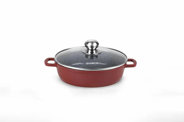 Cratiță HEINNER Calabria Aluminiu cu capac 2.6L - imagine 2