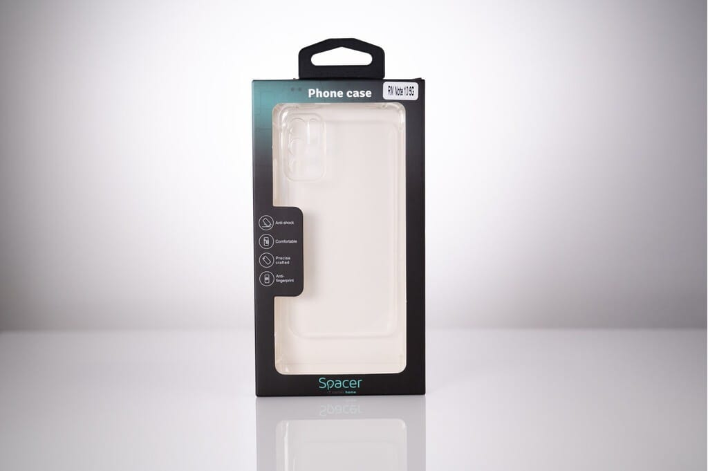 Husă SPACER Xiaomi Redmi Note 10 5G Transparentă TPU