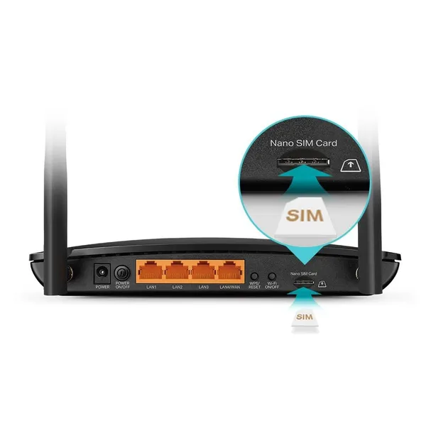 Router Wireless TP-LINK Archer MR500 4G+ AC1200 CAT6 - imagine 4