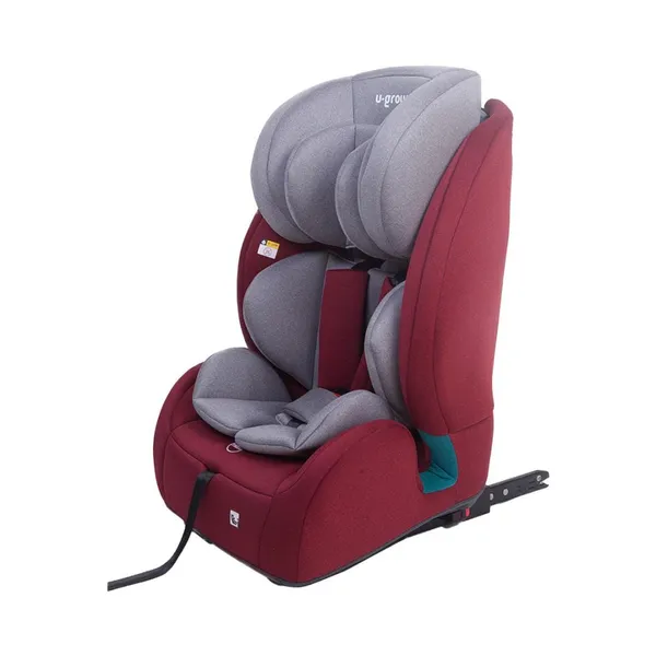 Scaun auto U-GROW i-Size 76-150cm ISOFIX Top Tether Roșu
