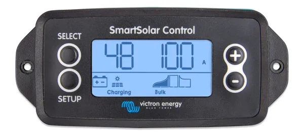 Afișaj VICTRON ENERGY SmartSolar Control Negru - imagine 2