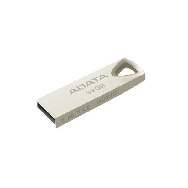 Memorie USB ADATA UV210 32GB USB 2.0 Bej - imagine 2