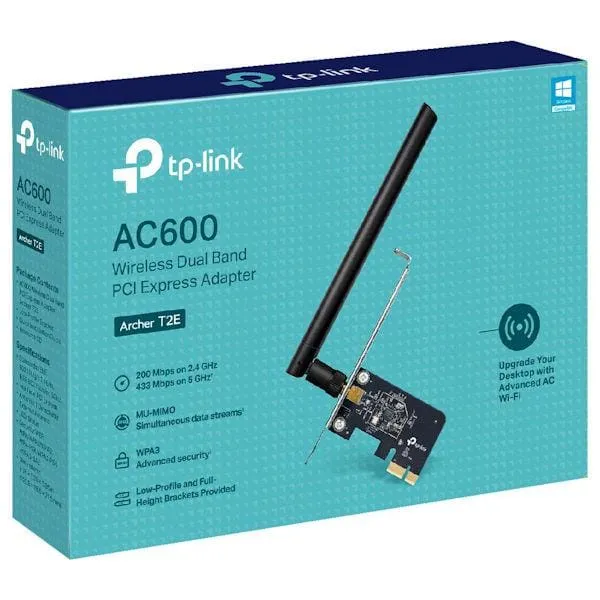 Placă Rețea Wireless TP-LINK Archer T2E AC600 Dual-Band - imagine 2