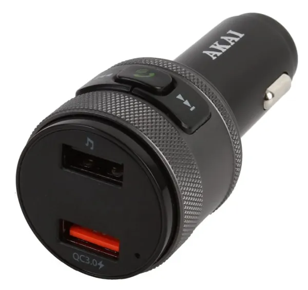 Modulator FM Auto AKAI FMT-C57BT Bluetooth USB - imagine 2