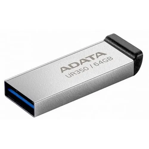 Memorie USB ADATA UR350 64GB USB 3.2 Argintiu