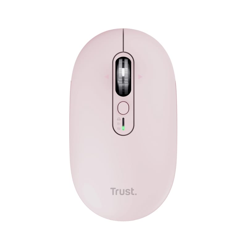 Mouse Wireless TRUST Seron Slim Multi 3200 DPI Roz TR-26206
