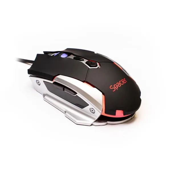 Mouse SPACER SPGM-PULSAR-LITE Gaming Cu Fir Negru - imagine 5