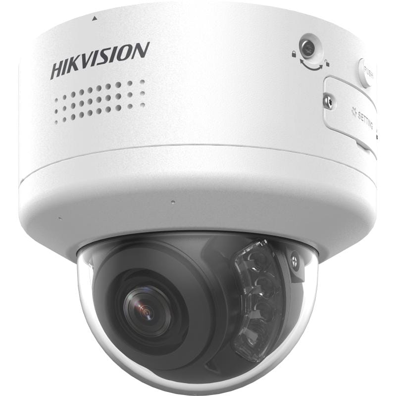 Cameră Supraveghere IP Dome HIKVISION 4MP DS-2CD2746G2H-IPTRZS2U/SL 2.8-12mm