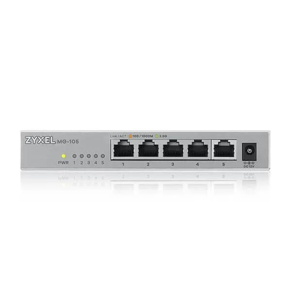 Switch ZYXEL XMG105H 8 Porturi PoE 1 SFP+ 2.5G - imagine 2