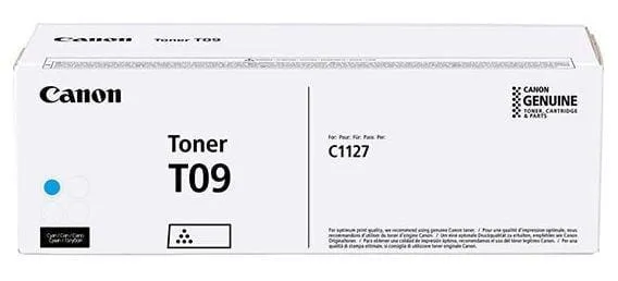 Toner Original CANON CRG-T09 Cyan 5900 Pagini - imagine 2