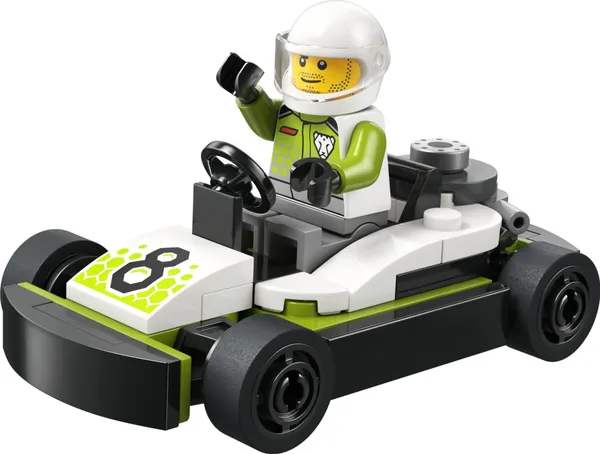 Set Construcție LEGO City Cart și Pilot 30719 - imagine 3