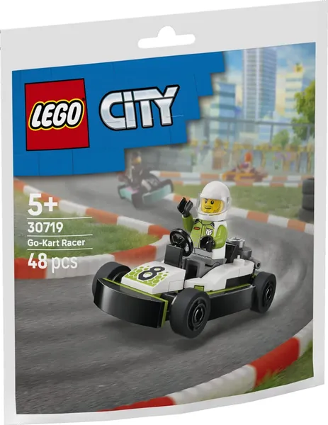Set Construcție LEGO City Cart și Pilot 30719 - imagine 2