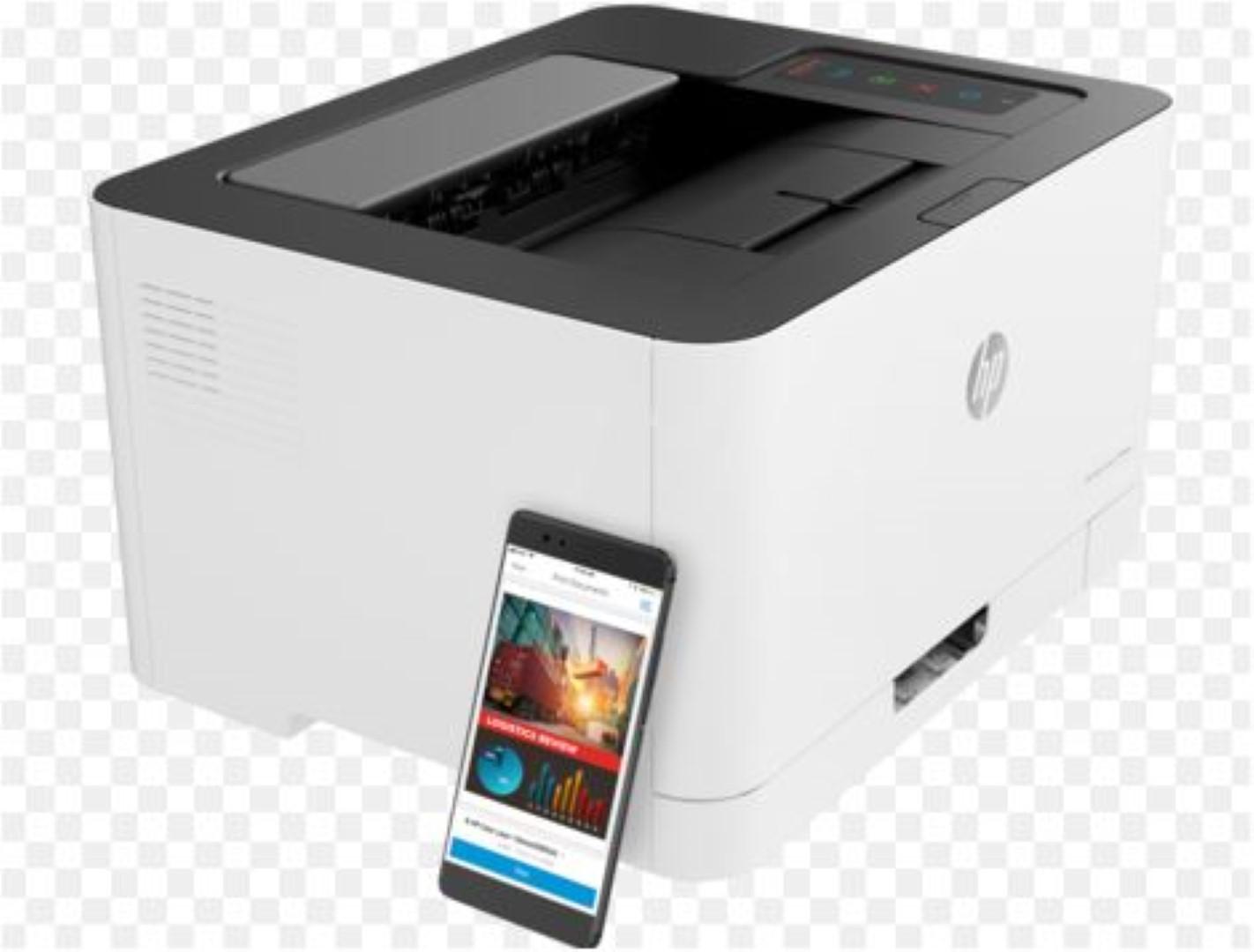 Imprimantă Laser Color HP 150NW A4 Alb - imagine 2