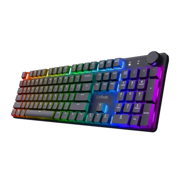 Tastatură Gaming Mecanică TRUST GXT 868 Torix Premium Wireless Negru