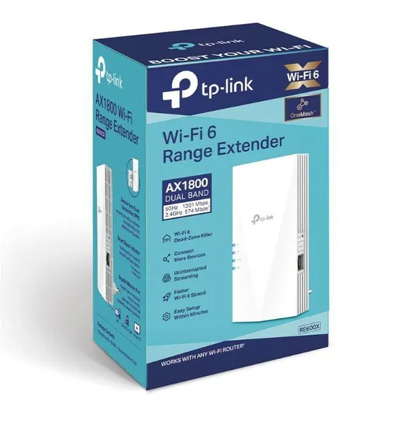 Range Extender TP-LINK RE600X AX1800 Wi-Fi 6 Dual Band - imagine 8