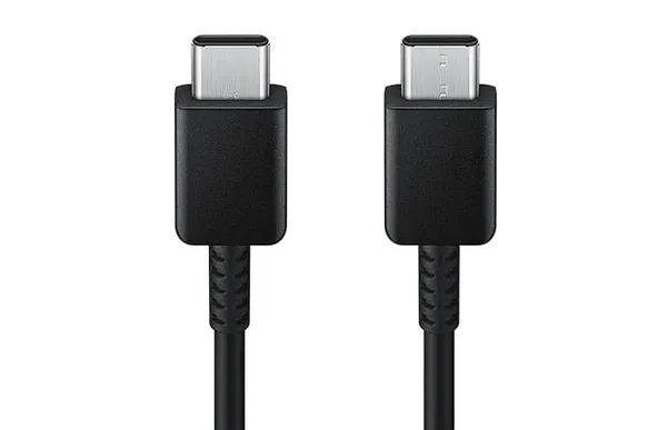 Cablu SAMSUNG USB-C to USB-C 3A 2m Negru EP-DX310JBEGEU - imagine 2