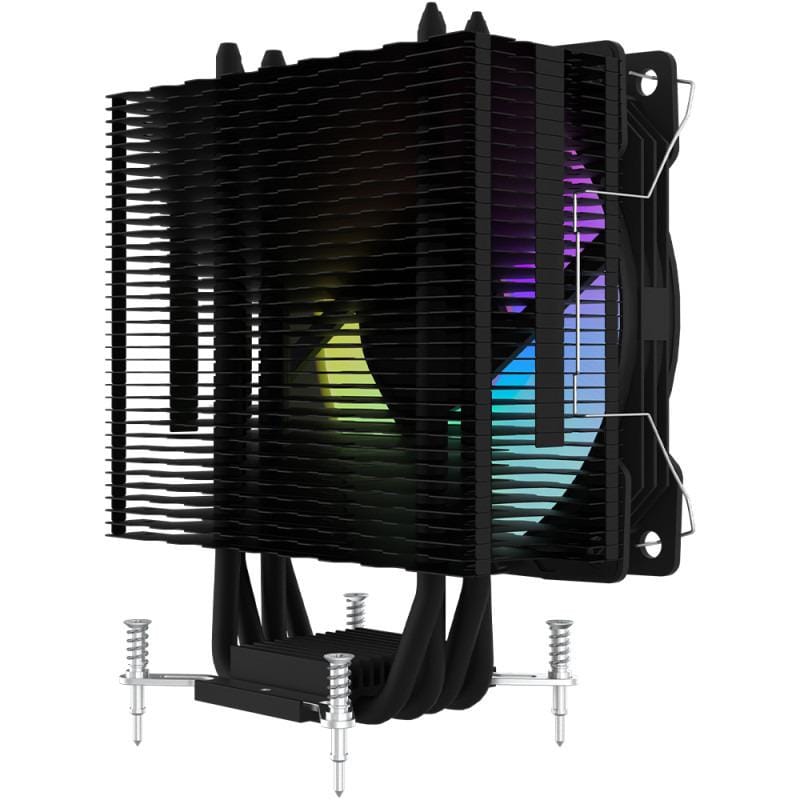 Cooler Procesor AQIRYS URANUS LS 2.0 Aer 12 cm aRGB Negru