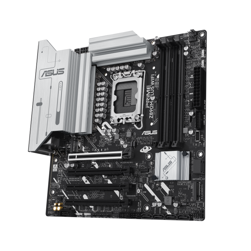 Placă de bază ASUS PRIME Z890M-PLUS WIFI LGA1851 mATX - imagine 2