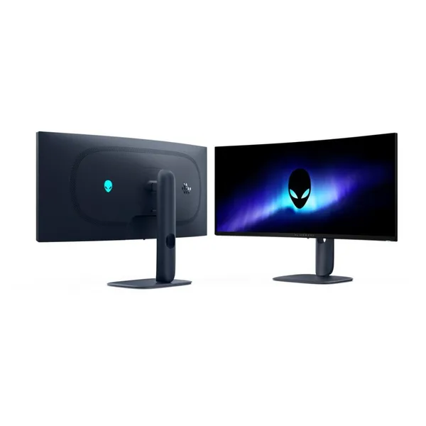 Monitor DELL AW3425DW 34 inch 3440x1440 QD-OLED Negru - imagine 4