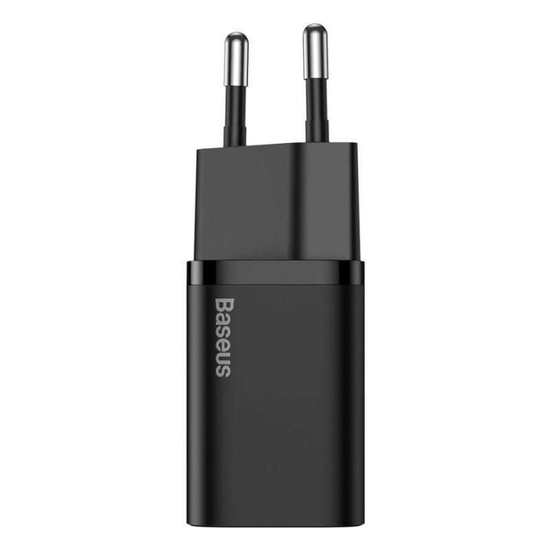 Încărcător BASEUS Super Si Quick Charge 25W USB Type-C Negru