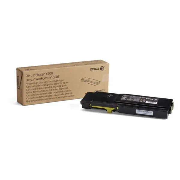 Toner XEROX Yellow 106R02235 Original 6000 Pagini - imagine 3