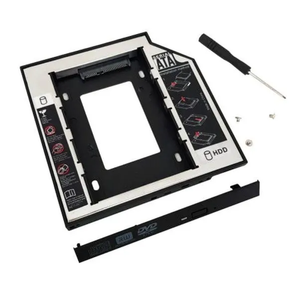 Adaptor Rack Intern SPACER SPR-25DVDN HDD/SSD 2.5 inch - imagine 2